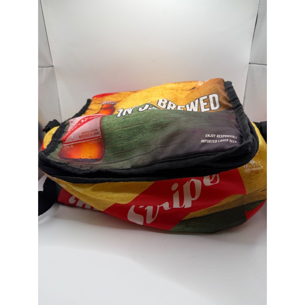 Red Stripe Beer Insulated Cooler Jamaican Lager Soft Lunch Box Shoulder Strap
